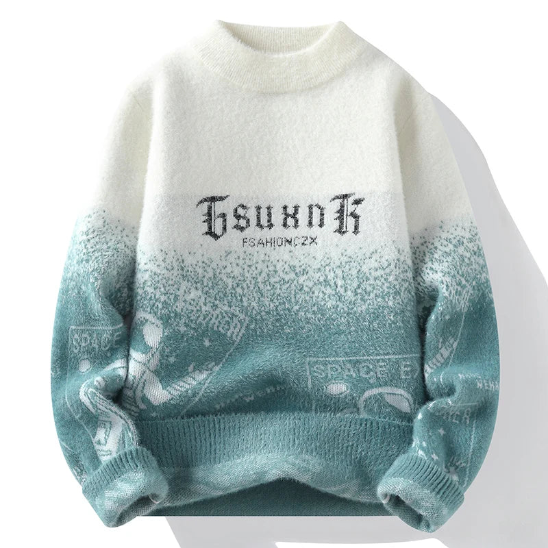 Pullovers Mens Clothing Sweater For Men Autumn Fashion Mens Sweatshirt Knit Casual Hombre Warm Solid Spring Male Streetwear