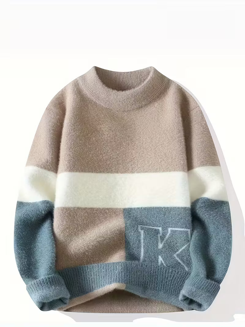 Men's Premium Winter Knit Pullover — Luxury Comfort Meets Effortless Style