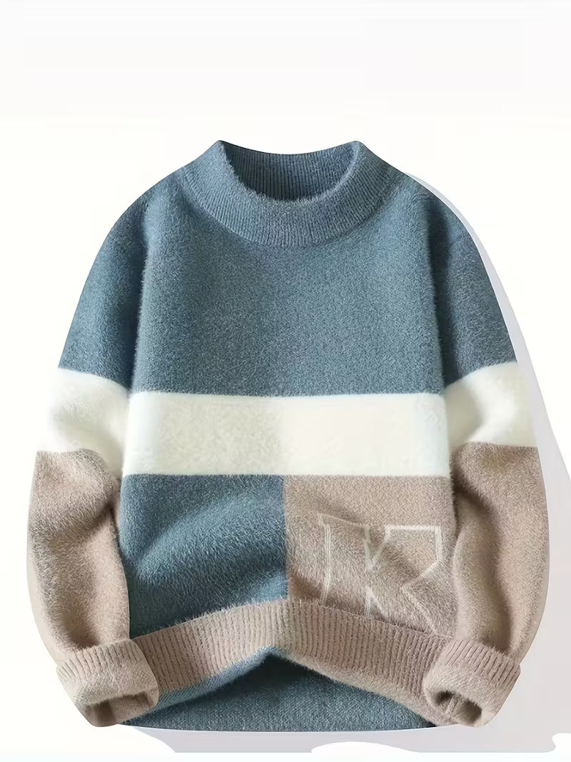 Men's Premium Winter Knit Pullover — Luxury Comfort Meets Effortless Style