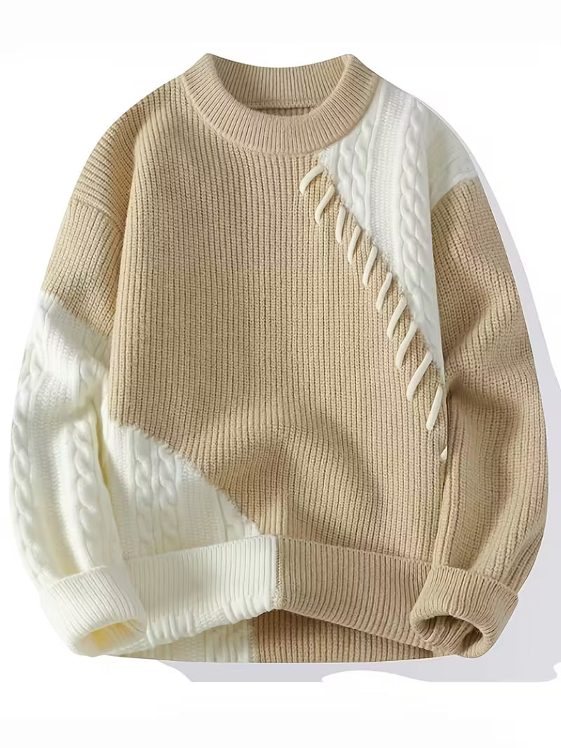 Men’s Elegant Knit Pullover — Timeless Style, Unmatched Comfort