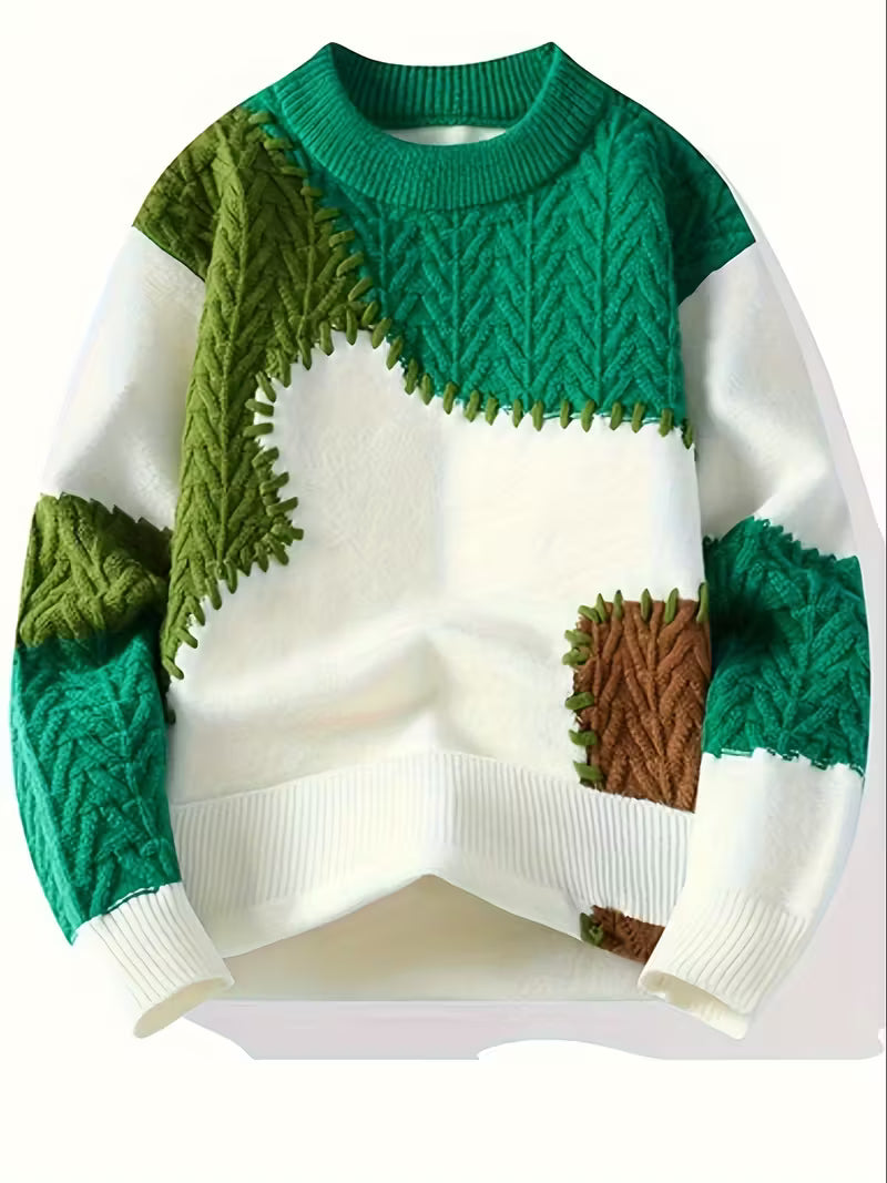 Men’s Supreme Knit Pullover — Soft Warmth, Bold Style, Everyday Luxury