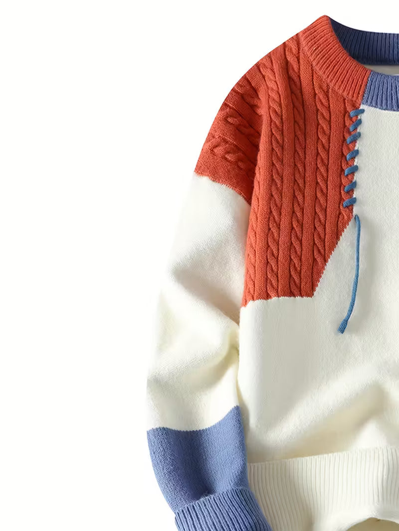 Men's Classic Winter Knit Sweater — Premium Comfort, Timeless Style ❄️