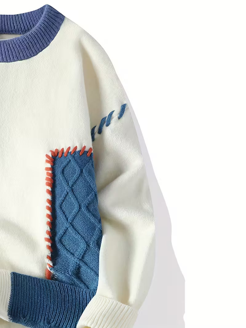 Men's Classic Winter Knit Sweater — Premium Comfort, Timeless Style ❄️