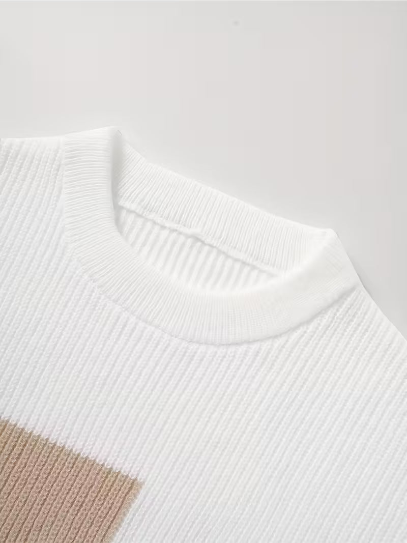 Men’s Winter Classic Pullover — Bold Warmth, Effortless Elegance