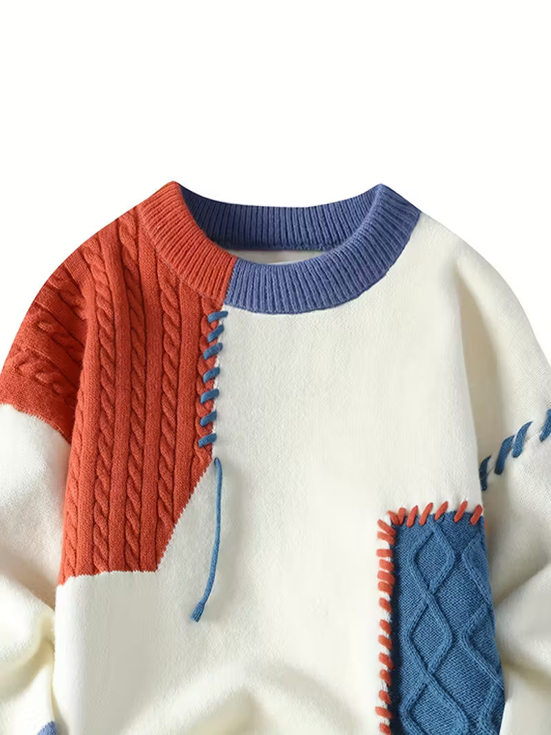 Men's Classic Winter Knit Sweater — Premium Comfort, Timeless Style ❄️