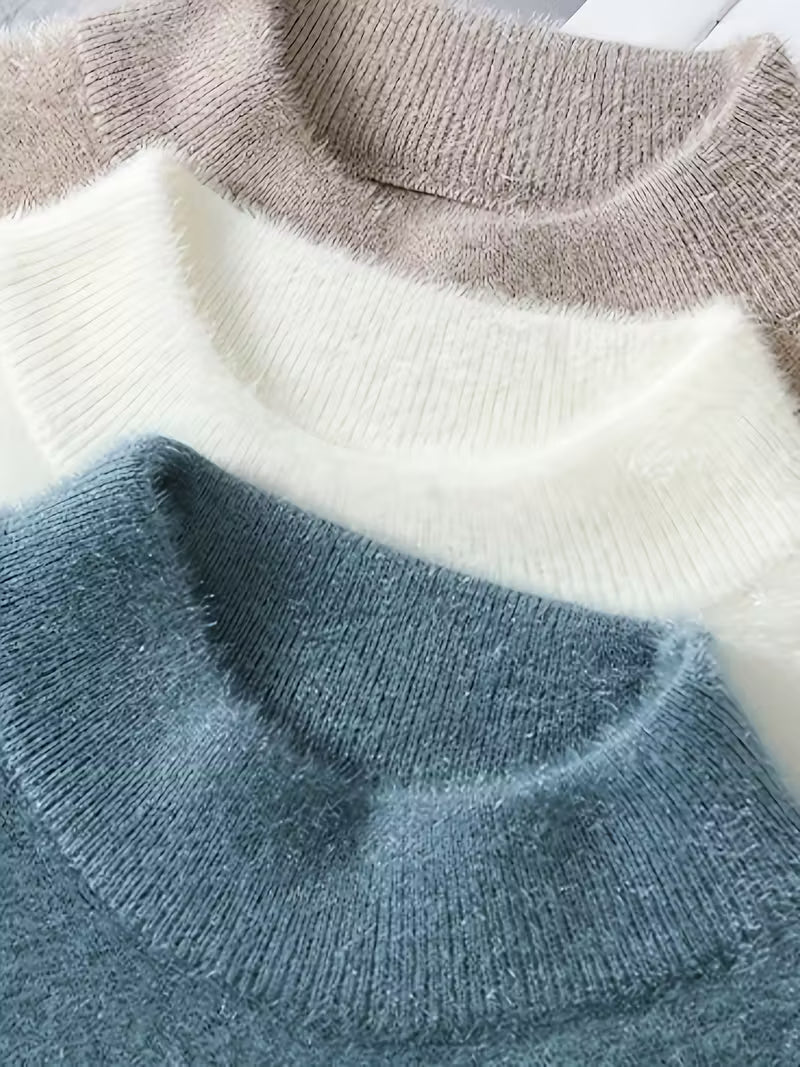 Men's Premium Winter Knit Pullover — Luxury Comfort Meets Effortless Style