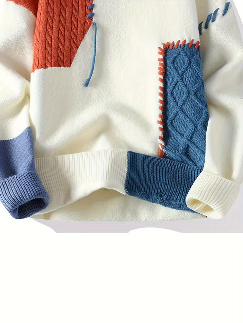 Men's Classic Winter Knit Sweater — Premium Comfort, Timeless Style ❄️