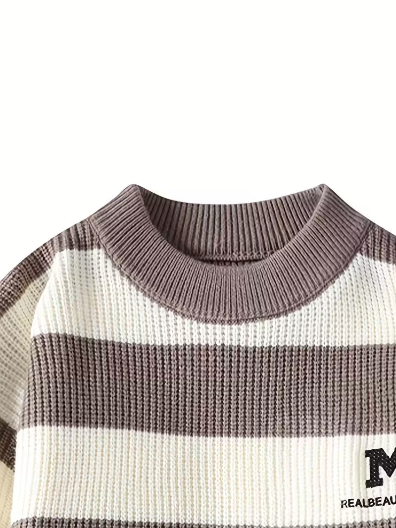 Men’s Bold Street Knit Pullover — Modern Warmth. Effortless Cool. ❄️