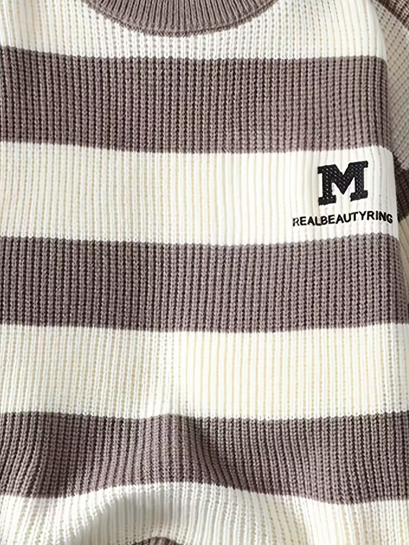 Men’s Bold Street Knit Pullover — Modern Warmth. Effortless Cool. ❄️