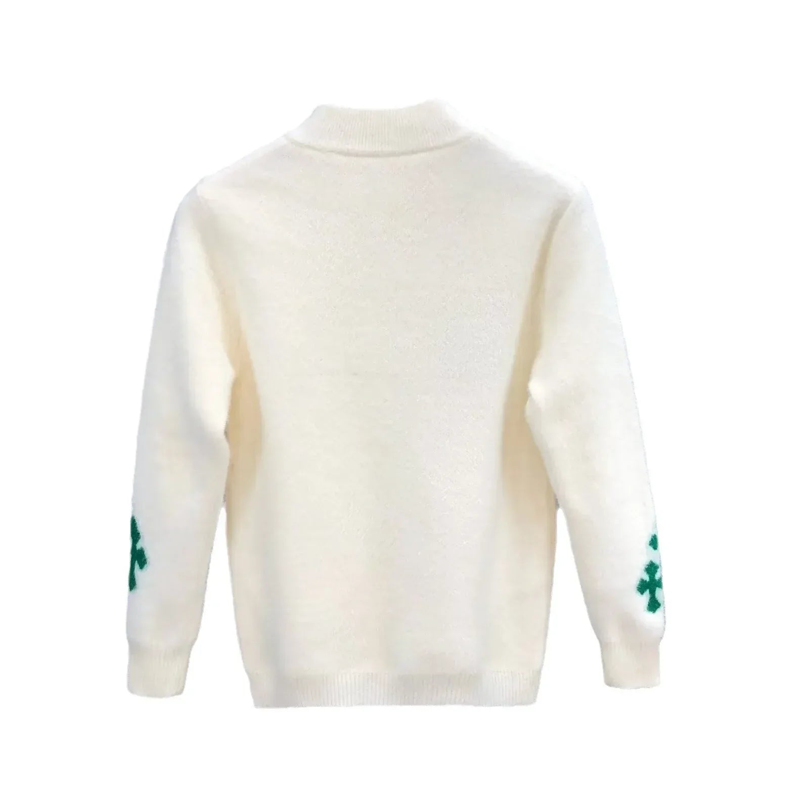 Quality Mink Velvet Knitted Sweater Round Neck Mens Autumn Winter Casual Fashionable Youth Student Knitwear Comfortable Sweatsh