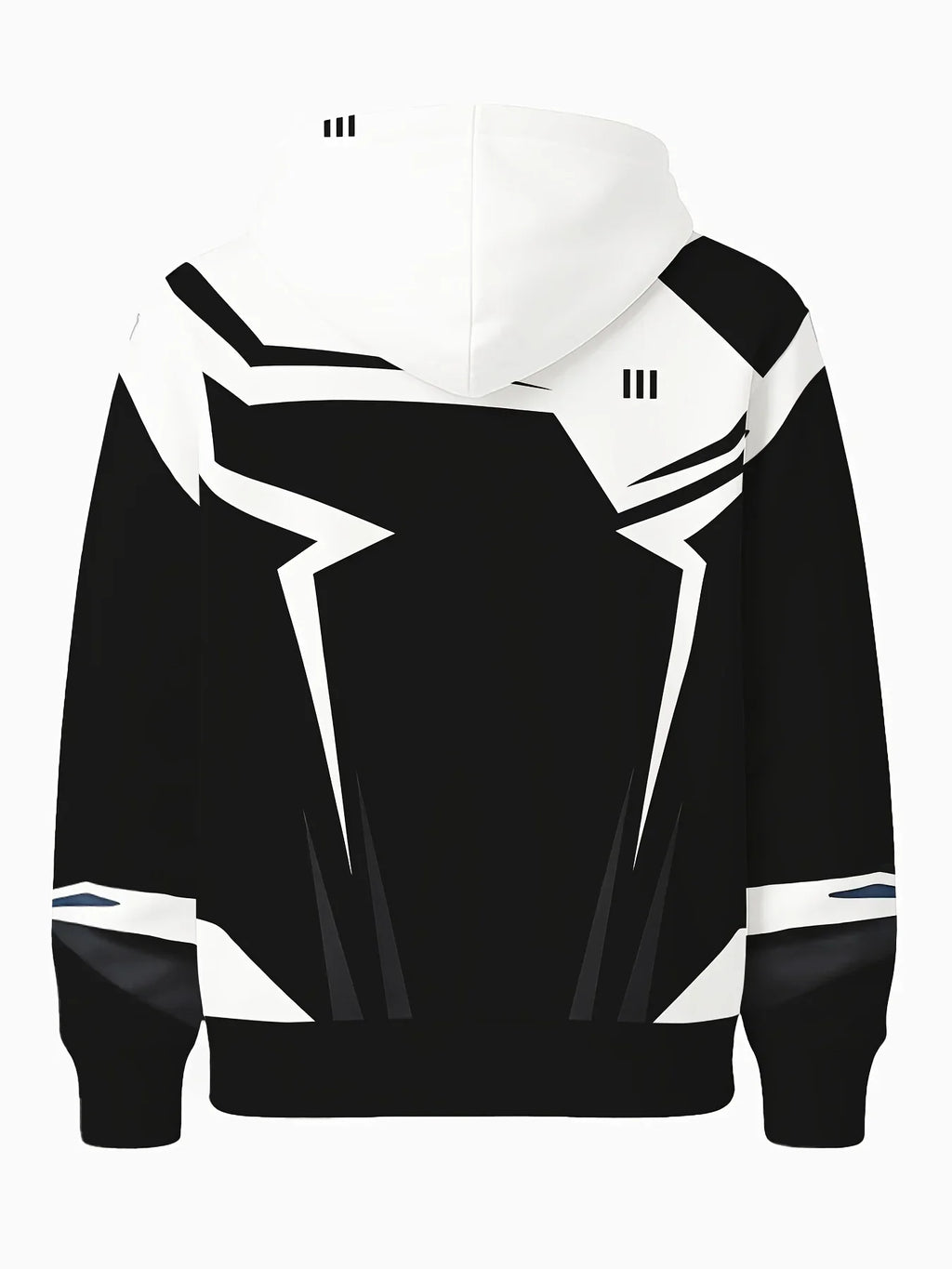 Modern Streetwear Hoodie Plus Size Mens 3D Contrast Lettering Zipup Dotted Graphic Machine Washable Big Tall