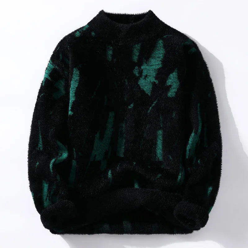 Brand Clothing High Quality Fashion Sweatersmale Loose Casual Knitted Pulloverman Casual Round Neck Sweaters M3Xl