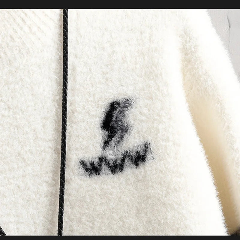Winter New Style Mens Sweater Knitted Long Sleeve Men Sweaters Thicken Warm Wool Casual Male Clothing